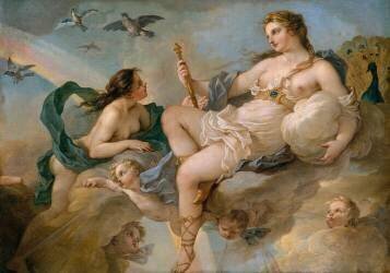 L'Air ou Junon (Charles Joseph Natoire) - Muzeo.com