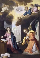 L'Annonciation (Francisco de Zurbaran) - Muzeo.com