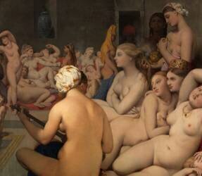 Le Bain turc (Jean-Auguste-Dominique Ingres) - Muzeo.com