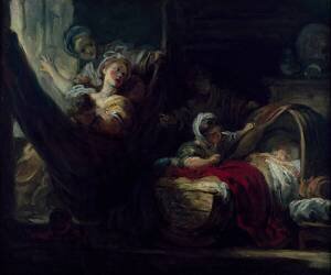 Le berceau (Jean-Honoré Fragonard) - Muzeo.com