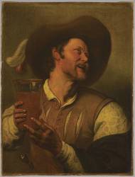 Le buveur (anonyme) - Muzeo.com