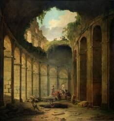 Le Colisée (Hubert Robert) - Muzeo.com