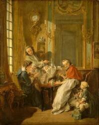 Le déjeuner (François Boucher) - Muzeo.com