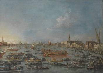 Le Festival Bucintoro de Venise (Francesco Guardi) - Muzeo.com