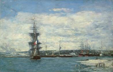Le Havre (Eugène Boudin) - Muzeo.com