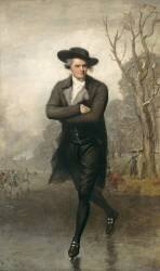 Le patineur (Gilbert Stuart) - Muzeo.com