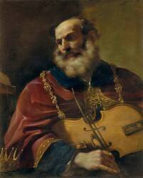 Le Roi David (Le Guerchin) - Muzeo.com