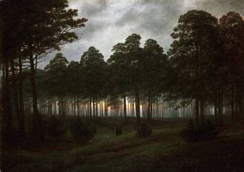 Le Soir (Caspar David Friedrich) - Muzeo.com