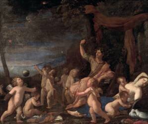 Le triomphe d'Ovide (Nicolas Poussin) - Muzeo.com