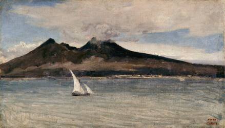 Le Vésuve (Jean-Baptiste Camille Corot) - Muzeo.com