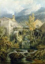 Le vieux moulin (Joseph Mallord William Turner) - Muzeo.com