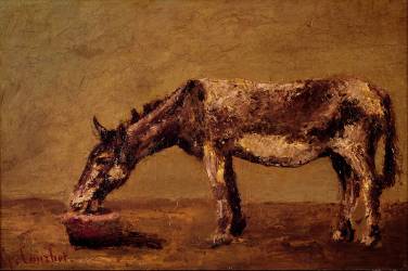 L'âne (Gustave Courbet) - Muzeo.com
