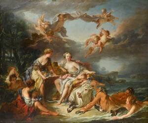 L'Enlèvement d'Europe (François Boucher) - Muzeo.com