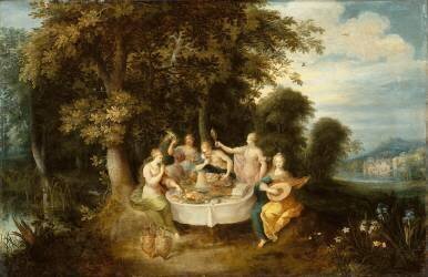 Les Cinq sens (Frans Francken le Jeune) - Muzeo.com