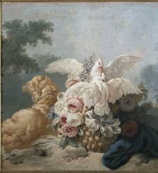 Les colombes (Jean-Baptiste Huet) - Muzeo.com