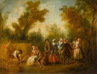 L'Eté (Nicolas Lancret) - Muzeo.com