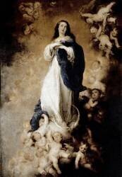 L'Immaculée Conception ou l'Immaculée Conception de Soult (Bartolomé Esteban Murillo) - Muzeo.com