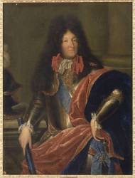 Louis XIV, roi de France et de Navarre (1638-1715), vers 1680 (Charles-Etienne Geuslain) - Muzeo.com
