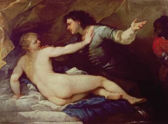 Lucrèce et Tarquin (Luca Giordano) - Muzeo.com