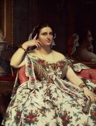 Madame Moitessier (Jean-Auguste-Dominique Ingres) - Muzeo.com