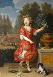 Mademoiselle de Blois (Pierre Mignard) - Muzeo.com