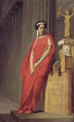 Mademoiselle Rachel (Jean-Léon Gérôme) - Muzeo.com