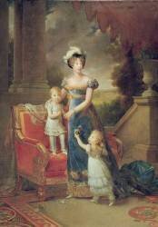 Marie-Caroline de Bourbon (François Gérard) - Muzeo.com
