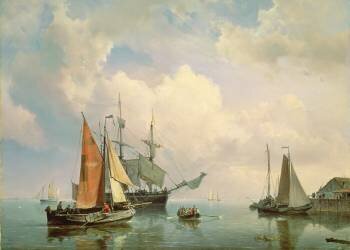 Marine (Johannes Hermanus Koekkoek) - Muzeo.com