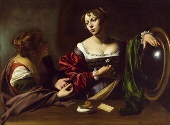 Marthe et Marie-Madeleine (Le Caravage) - Muzeo.com
