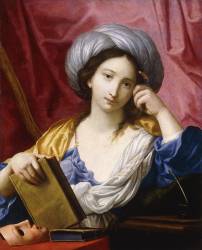 Melpomène (Elisabetta Sirani) - Muzeo.com