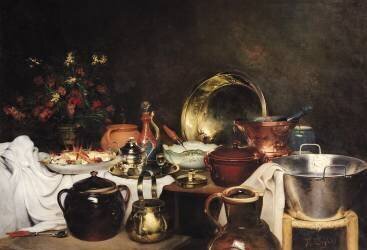 Nature morte (Theodore Charles Ange Coquelin) - Muzeo.com