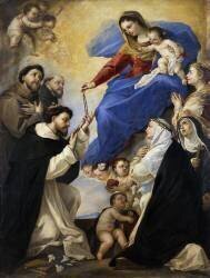 Notre-Dame du Rosaire (Luca Giordano) - Muzeo.com