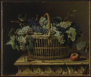 Panier de raisins (Pierre Dupuis) - Muzeo.com