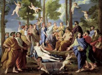 Parnassus (Nicolas Poussin) - Muzeo.com
