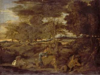 Paysage (Nicolas Poussin) - Muzeo.com