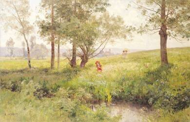 Paysage (Emile Isenbart) - Muzeo.com