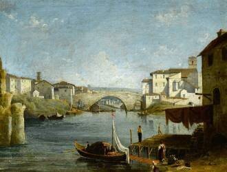 Paysage de Vénétie (anonyme) - Muzeo.com