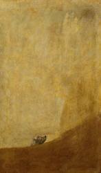 Perro semihundido (Francisco de Goya) - Muzeo.com