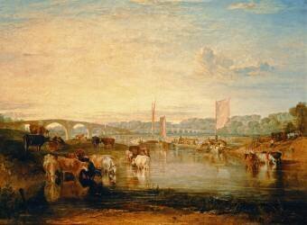 Ponts Walton (Joseph Mallord William Turner) - Muzeo.com