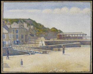 Port-en-Bessin (Georges Seurat) - Muzeo.com