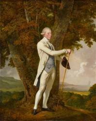 Portrait d'homme (Joseph Wright of Derby) - Muzeo.com