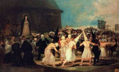 Procession des Flagellants (Francisco de Goya) - Muzeo.com