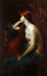 Rêverie (Jean-Jacques Henner) - Muzeo.com