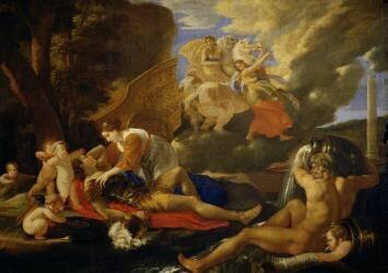 Rinaldo et Armida (Nicolas Poussin) - Muzeo.com