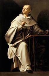 Saint Bernard écrivant (Philippe Quantin) - Muzeo.com