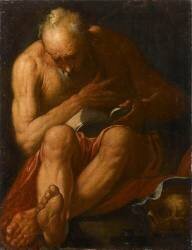 Saint Jérôme (Francesco Longhi) - Muzeo.com