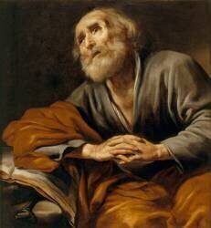 Saint Pierre repentant (Claude Vignon) - Muzeo.com
