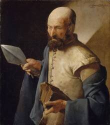 Saint Thomas (Georges de La Tour) - Muzeo.com