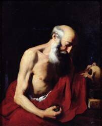 Saint-Jérôme (Jusepe de Ribera) - Muzeo.com