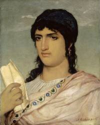 Sappho (Arnold Böcklin) - Muzeo.com